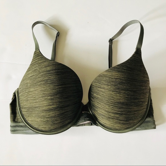 PINK Victoria's Secret Other - Victoria’s Secret Womens Green 34DD Push Up Bra